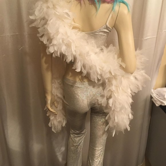 AMAZING vintage y2k custom my melody flare pants crop top and necklace set! - Picture 7 of 13